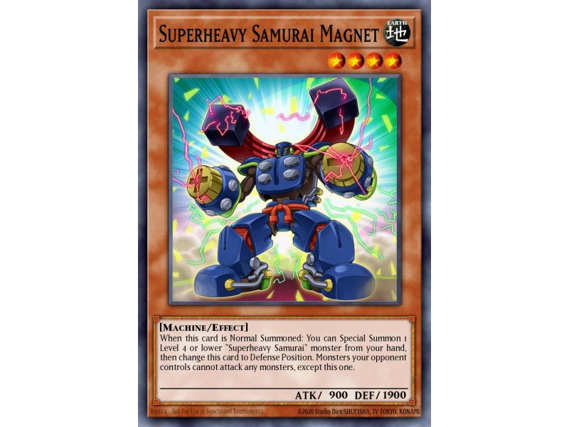 Superheavy Samurai Magnet (Common)