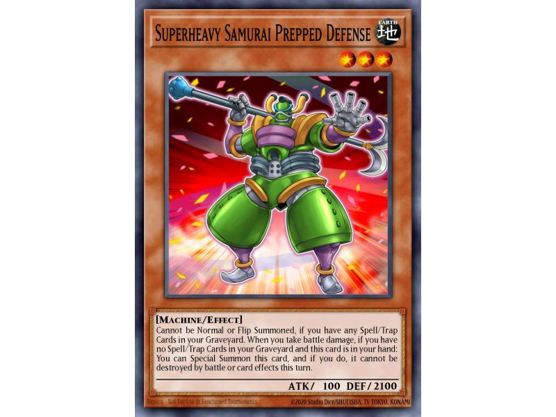 Superheavy Samurai Prepped Defense (Common)