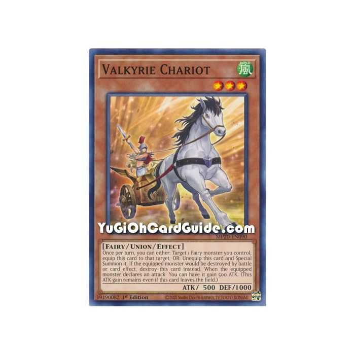 Valkyrie Chariot – 2020 Tin of Lost Memories | Carta YUGIOH en México