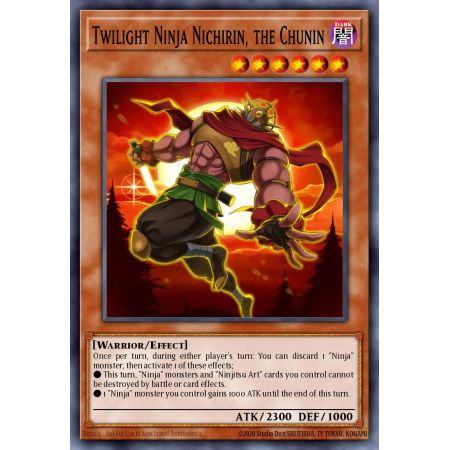 Twilight Ninja Nichirin, the Chunin (Common)