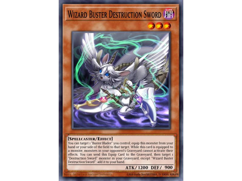 Wizard Buster Destruction Sword (Common)