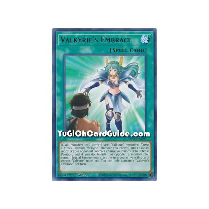Valkyrie's Embrace (Rare) – 2020 Tin of Lost Memories | Carta YUGIOH en México