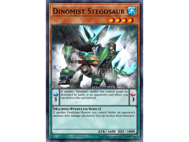 Dinomist Stegosaur (Common)