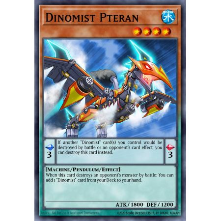 Dinomist Pteran (Rare)