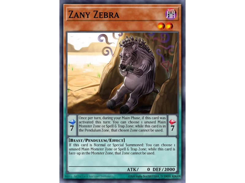 Zany Zebra (Common)