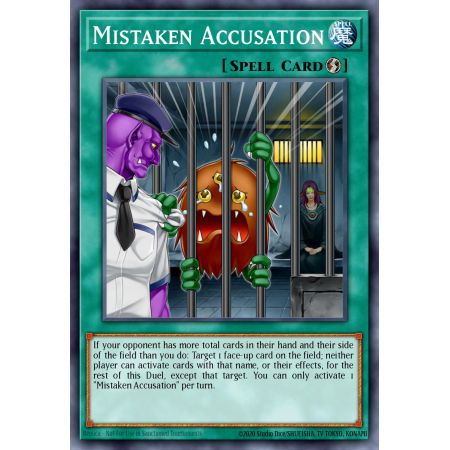 Mistaken Accusation (Common)