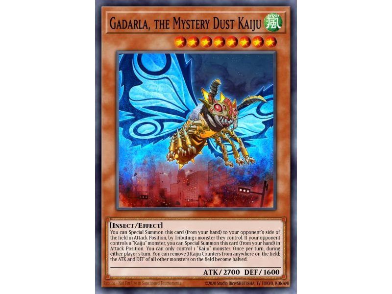 Gadarla, the Mystery Dust Kaiju (Rare)