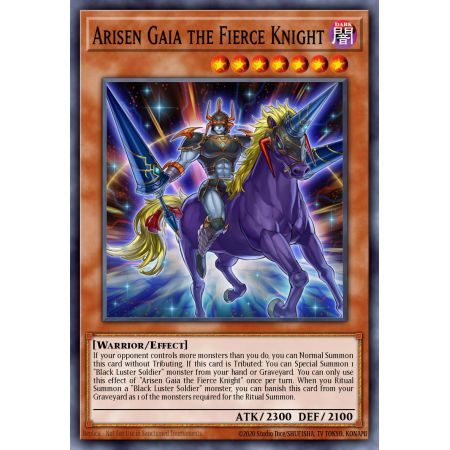 Arisen Gaia the Fierce Knight (Rare)