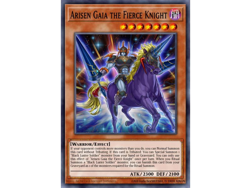 Arisen Gaia the Fierce Knight (Rare)