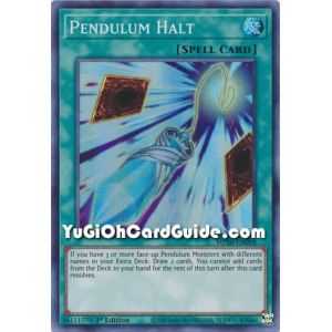 Pendulum Halt (Super Rare) – 2020 Tin of Lost Memories | Carta YUGIOH en México