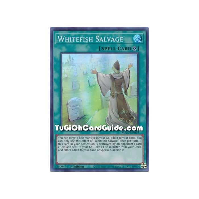 Whitefish Salvage (Super Rare) – 2020 Tin of Lost Memories | Carta YUGIOH en México
