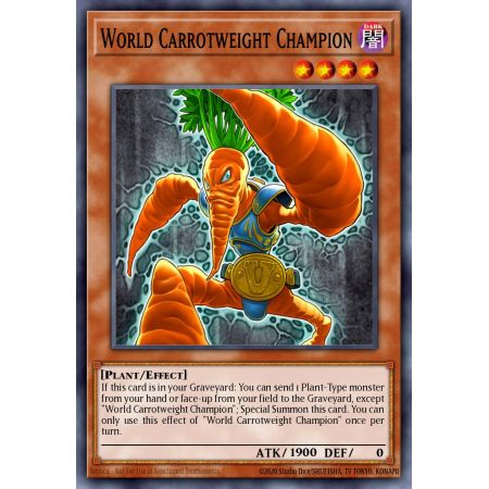 World Carrotweight Champion (Common)