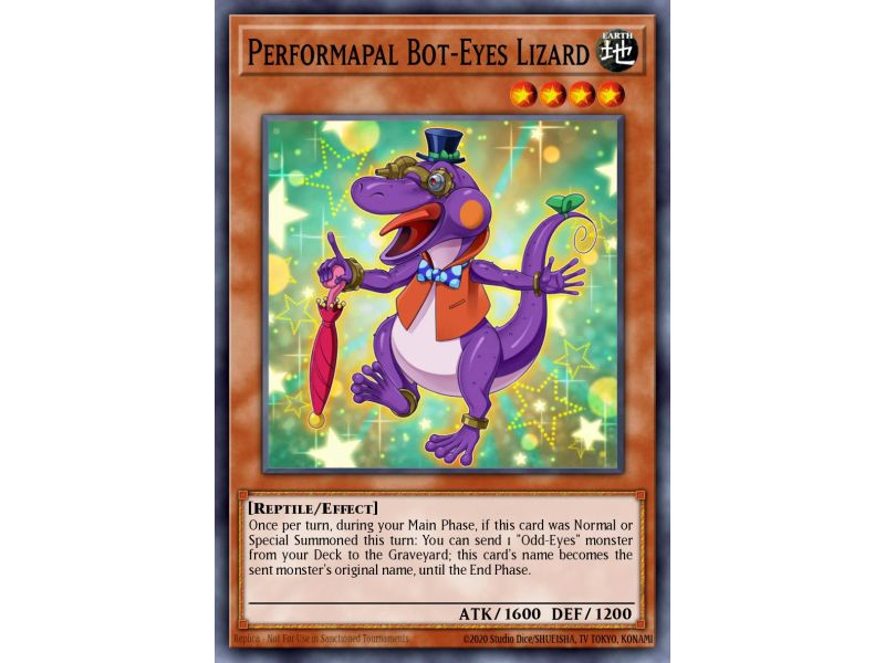 Performapal Bot-Eyes Lizard (Common)