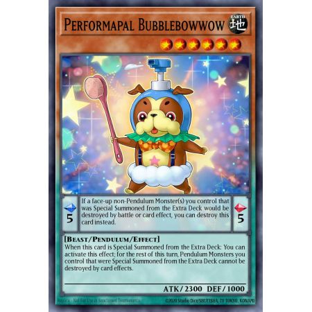 Performapal Bubblebowwow (Common)