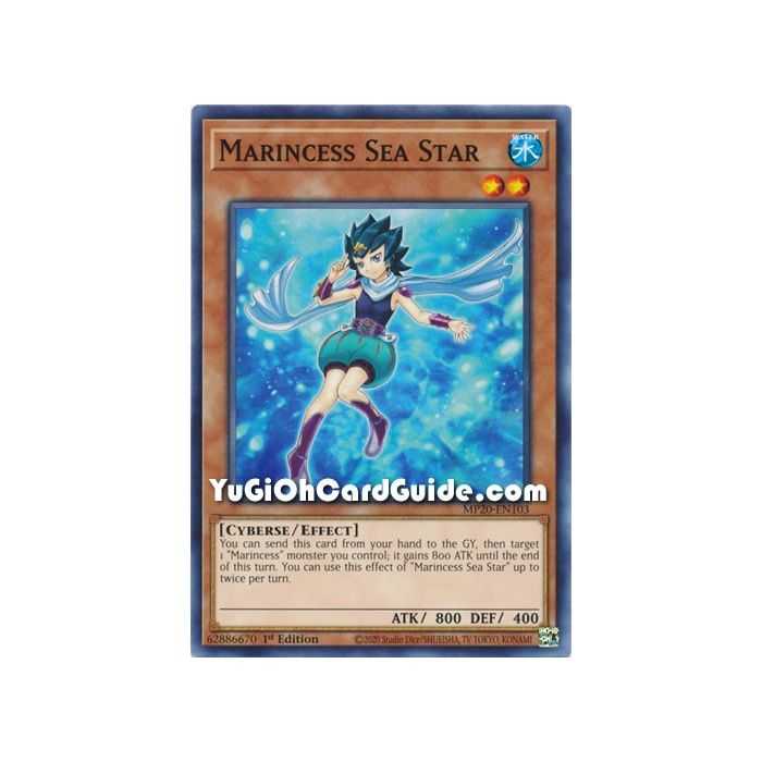 Marincess Sea Star (Common) – 2020 Tin of Lost Memories | Carta YUGIOH en México