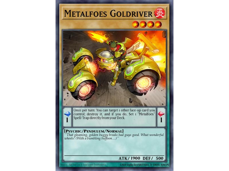 Metalfoes Goldriver (Rare)