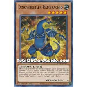 Dinowrestler Rambrachio – 2020 Tin of Lost Memories | Carta YUGIOH en México