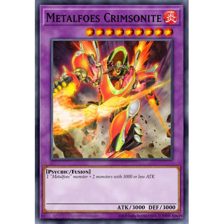 Metalfoes Crimsonite (Rare)