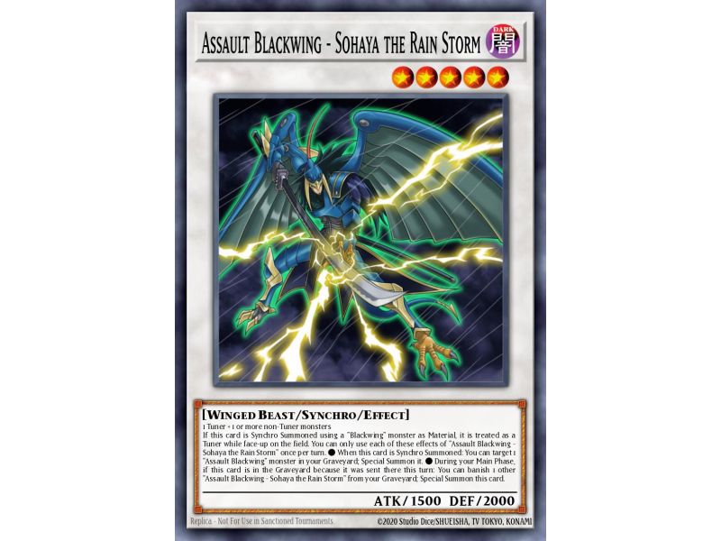 Assault Blackwing - Sohaya the Rain Storm (Common)
