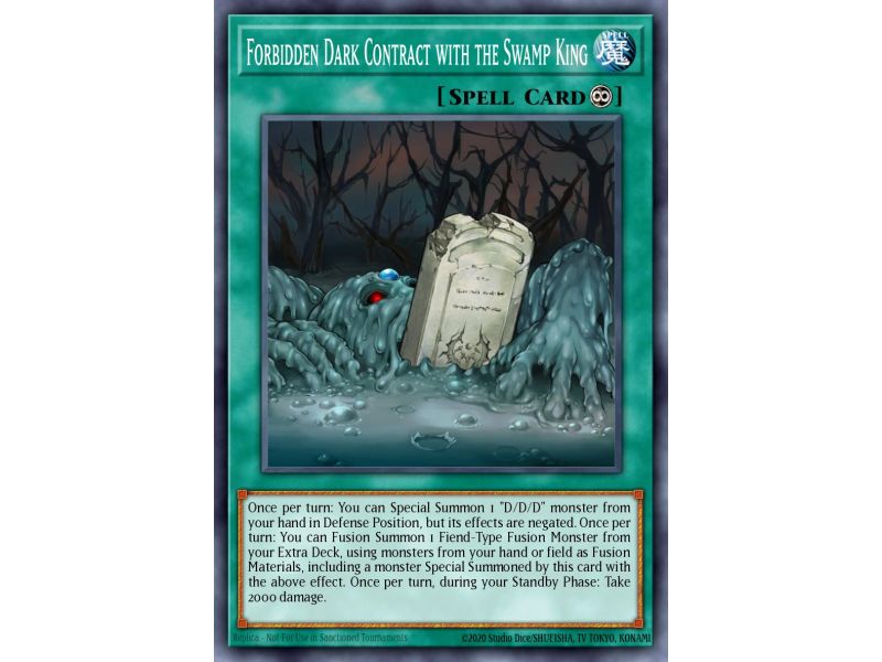 Forbidden Dark Contract with the Swamp King (Common)