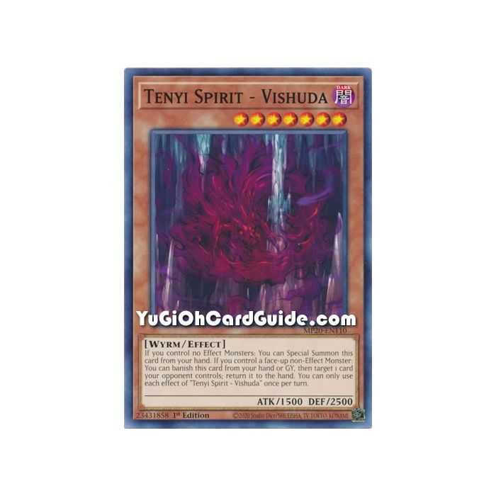 Tenyi Spirit - Vishuda (Common) – 2020 Tin of Lost Memories | Carta YUGIOH en México