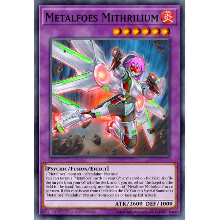 Metalfoes Mithrilium (Ultra Rare)