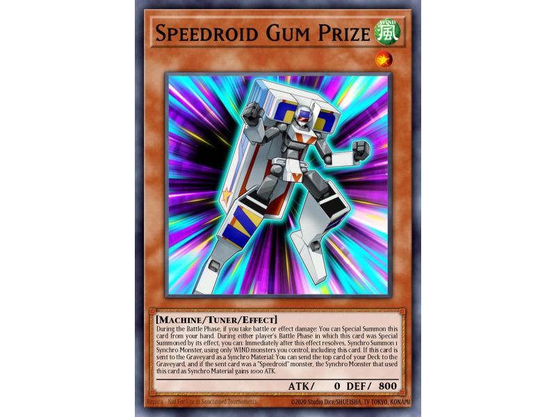 Speedroid Gum Prize (Common)