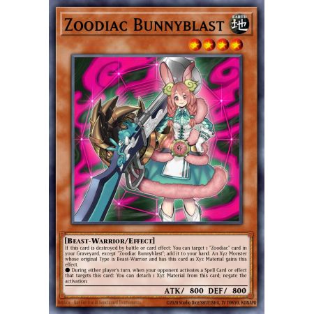 Zoodiac Bunnyblast (Common)