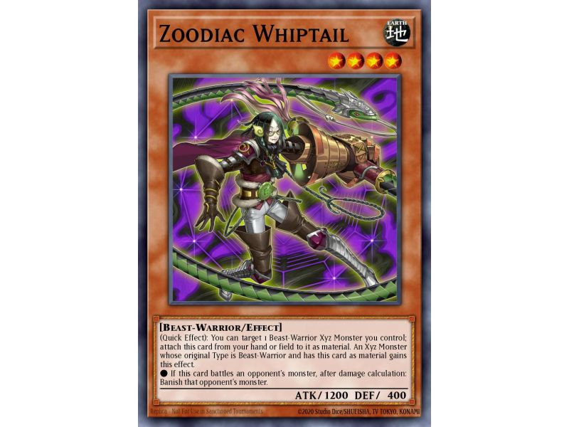 Zoodiac Whiptail (Super Rare)