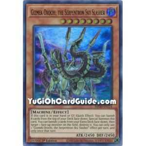 Gizmek Orochi the Serpentron Sky Slasher (Ultra Rare) – 2020 Tin of Lost Memories | Carta YUGIOH en México