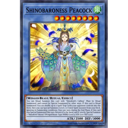 Shinobaroness Peacock (Rare)