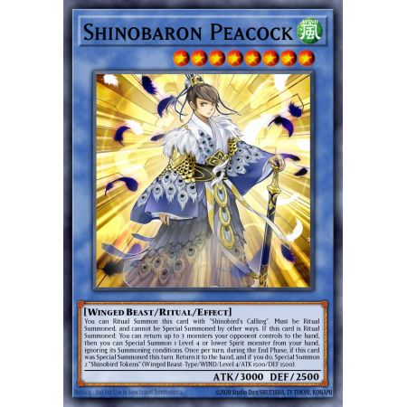 Shinobaron Peacock (Rare)