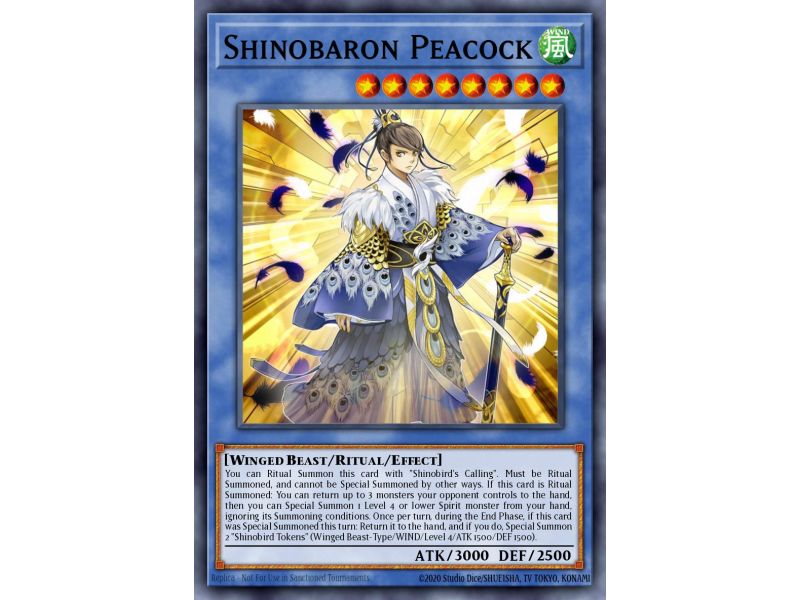 Shinobaron Peacock (Rare)
