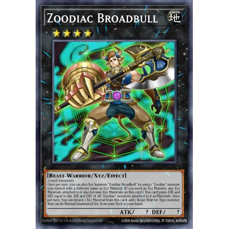 Zoodiac Broadbull (Secret Rare)