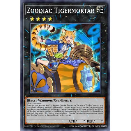 Zoodiac Tigermortar (Ultra Rare)