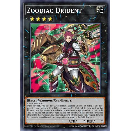 Zoodiac Drident (Secret Rare)