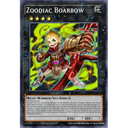 Zoodiac Boarbow (Rare)