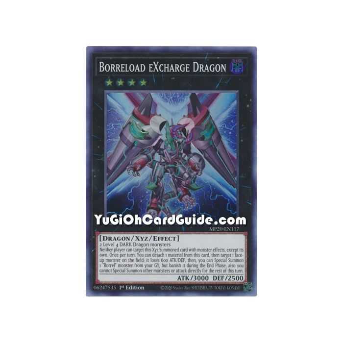 Borreload eXcharge Dragon (Super Rare) – 2020 Tin of Lost Memories | Carta YUGIOH en México
