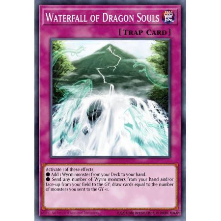 Waterfall of Dragon Souls (Super Rare)