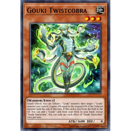Gouki Twistcobra (Super Rare)