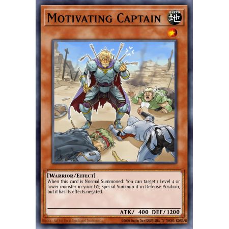 Motivating Captain (Rare)