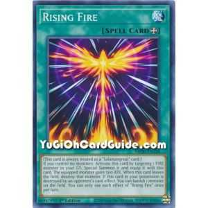 Rising Fire (Common) – 2020 Tin of Lost Memories | Carta YUGIOH en México