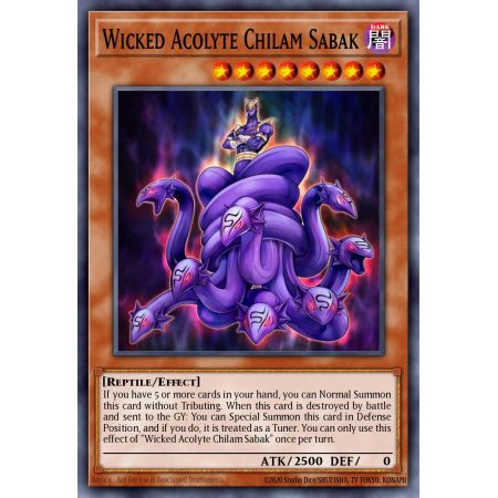 Wicked Acolyte Chilam Sabak (Common)
