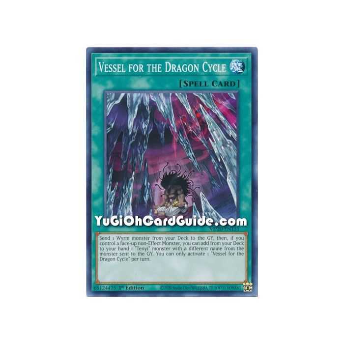 Vessel for the Dragon Cycle (Common) – 2020 Tin of Lost Memories | Carta YUGIOH en México