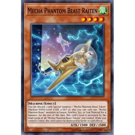 Mecha Phantom Beast Raiten (Common)