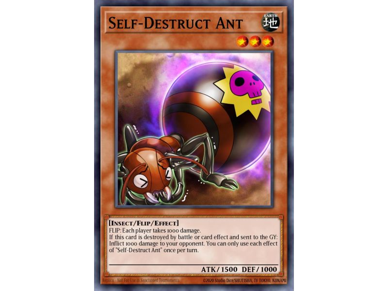 Self-Destruct Ant (Common)
