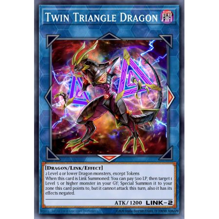 Twin Triangle Dragon (Rare)