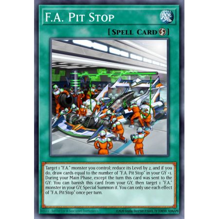 F.A. Pit Stop (Common)