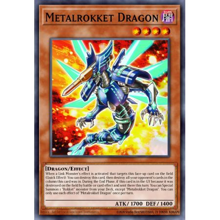 Metalrokket Dragon (Rare)