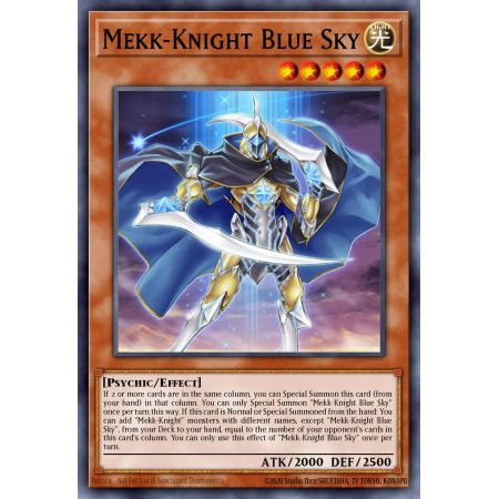 Mekk-Knight Blue Sky (Secret Rare)